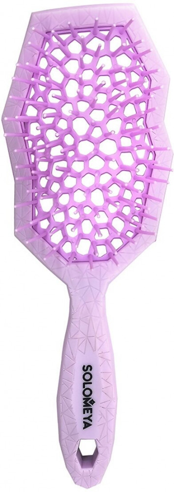 Расческа для сухих и влажных волос с широкими зубьями | Solomeya