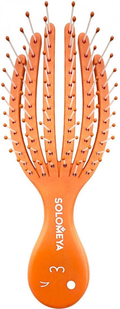 Расческа детская для сухих и влажных волос «Осьминог» | Solomeya