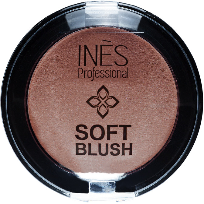 Румяна «Soft Blush», оттенок 06 Холодный коричневый | Ines Cosmetics