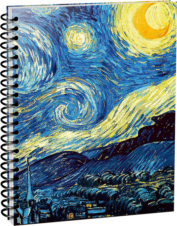 Скетчбук «Ван Гог. Звёздная ночь» | Скетчбук