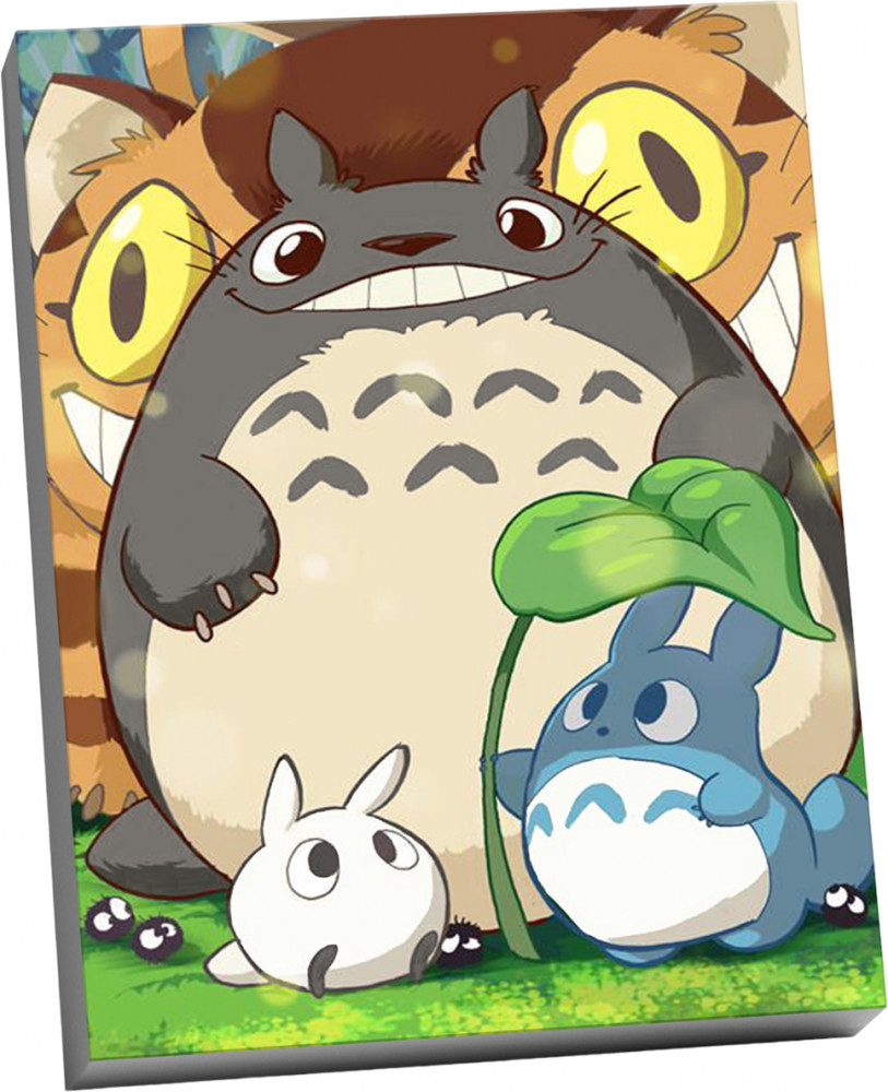 Картина по номерам «Мой сосед Тоторо» | Molly