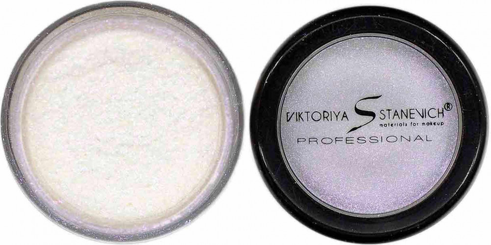 Тени для век рассыпчатые «Star Powder», оттенок 113 Бело-розовый | Viktoriya Stanevich