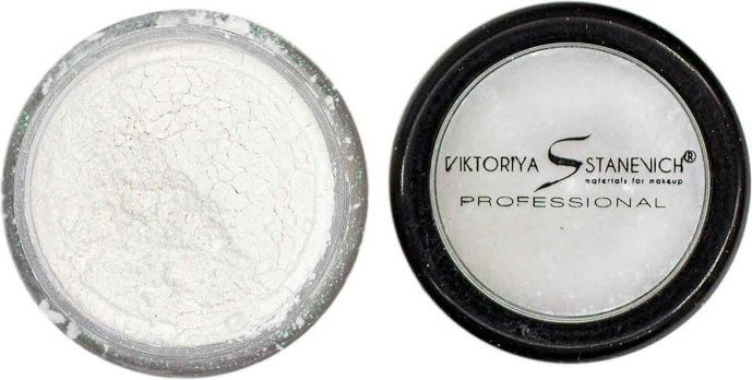 Тени для век рассыпчатые «Star Powder», оттенок 17 Белый | Viktoriya Stanevich