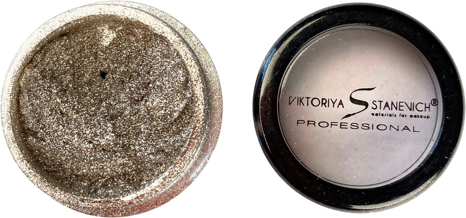 Тени для век рассыпчатые «Star Powder», оттенок 193 Серебристый | Viktoriya Stanevich
