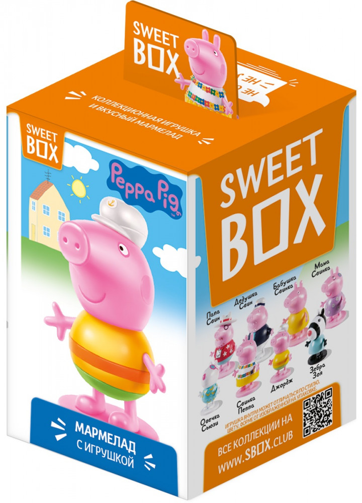 Мармелад с игрушкой «Свинка Пеппа» | Sweet box