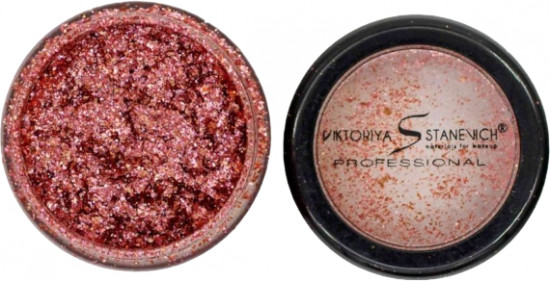 Тени для век рассыпчатые «Star Powder», оттенок 24 Темно-розовый