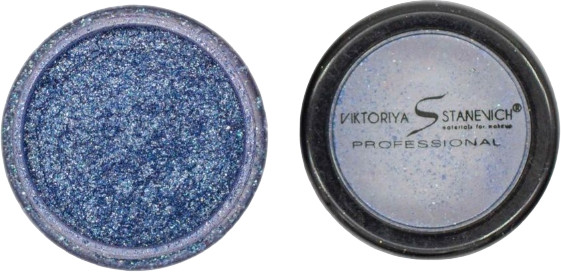 Тени для век рассыпчатые «Star Powder», оттенок 65 Сине-серый | Viktoriya Stanevich