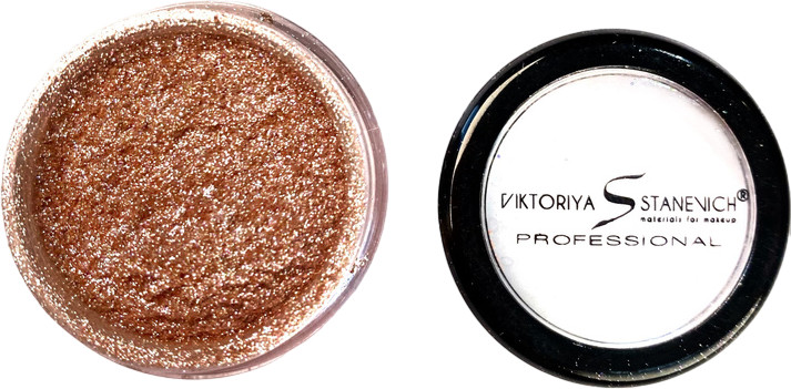 Тени для век рассыпчатые «Star Powder», оттенок 8 Белое золото | Viktoriya Stanevich