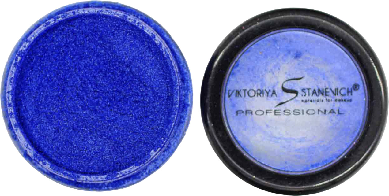 Тени для век рассыпчатые «Star Powder», оттенок 9 Синий | Viktoriya Stanevich