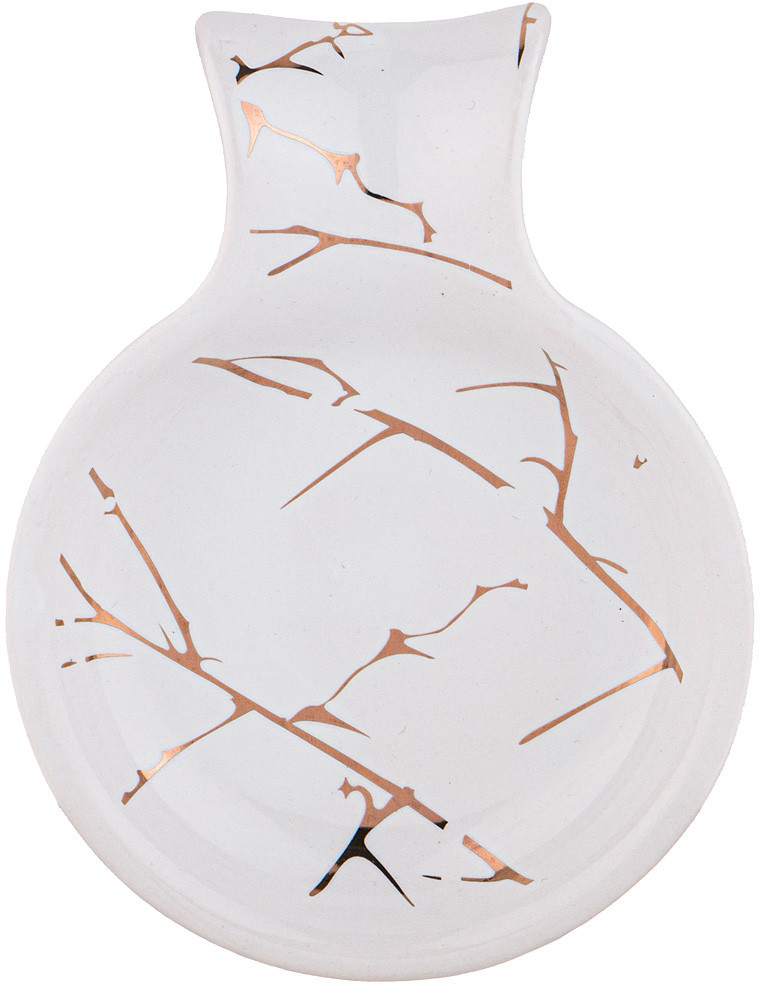 Подставка под ложку «Золотой мрамор» | Золотой мрамор | Lefard