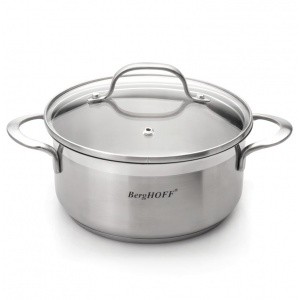 Кастрюля Bistro (2,6 л) со стеклянной крышкой | Studio | BergHOFF