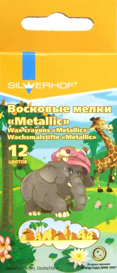 Мелки восковые «Metallic» | Silwerhof