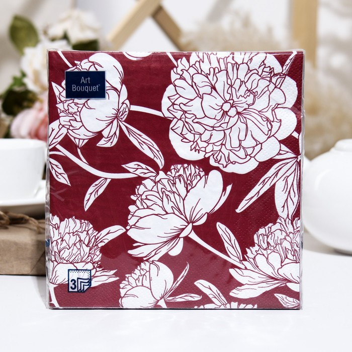 Набор салфеток бумажных «Венеция» | Art Bouquet