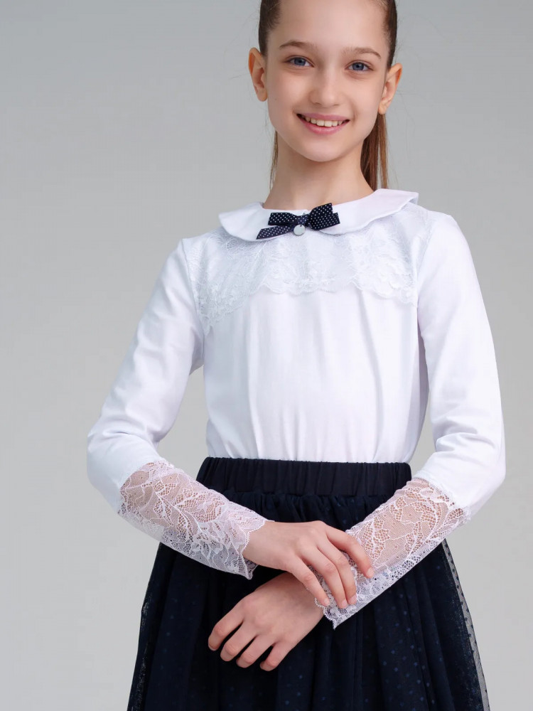 Джемпер для девочек | School | PlayToday