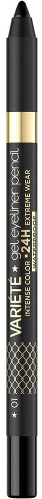 Карандаш для глаз, оттенок 01 Pure black | Variete | Eveline Cosmetics