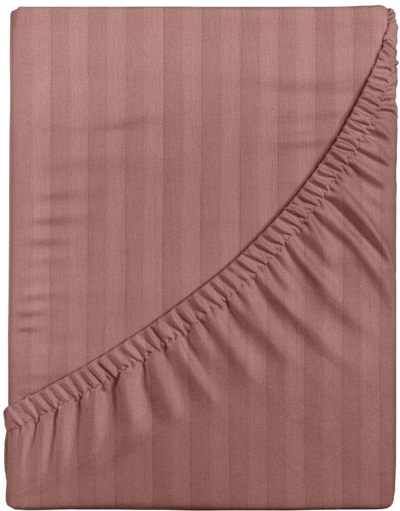 Простыня на резинке «Ash» | Stripe | Verossa