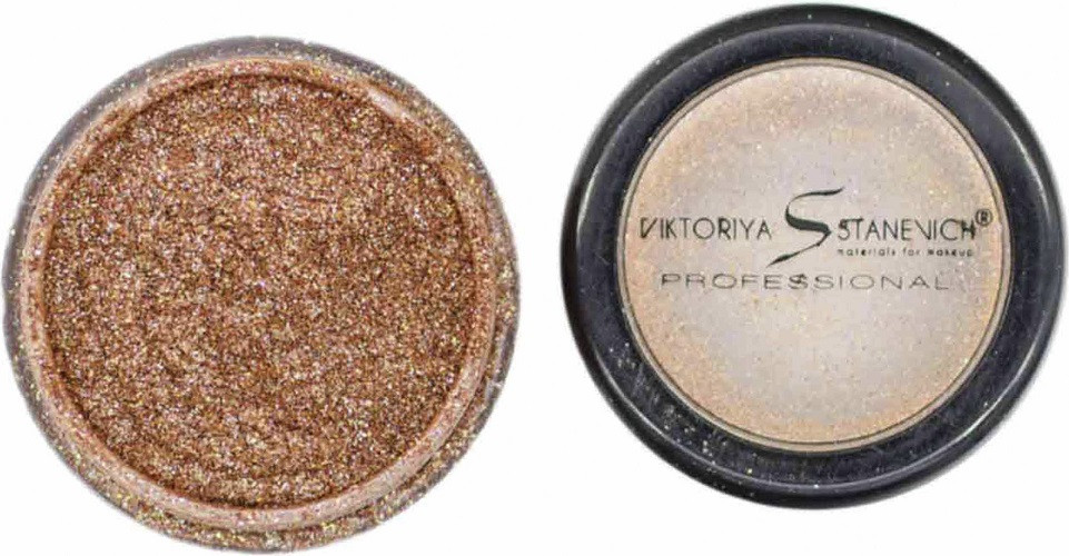 Тени для век рассыпчатые «Star Powder», оттенок 108 Зелено-розово-коричневый | Viktoriya Stanevich