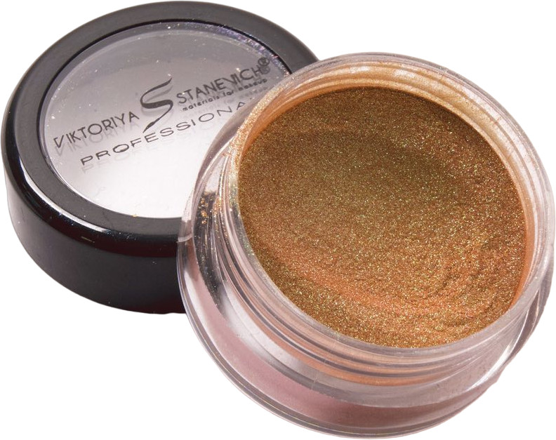 Тени для век рассыпчатые «Star Powder», оттенок 110 Золотисто-зелено-розовый | Viktoriya Stanevich