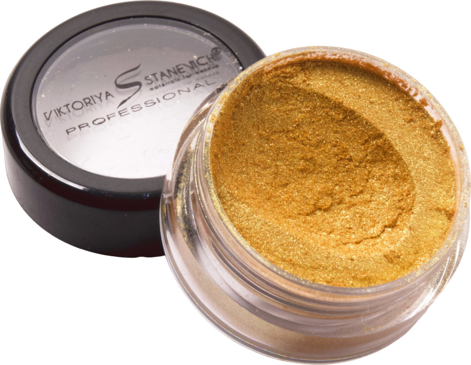 Тени для век рассыпчатые «Star Powder», оттенок 52 Золото | Viktoriya Stanevich