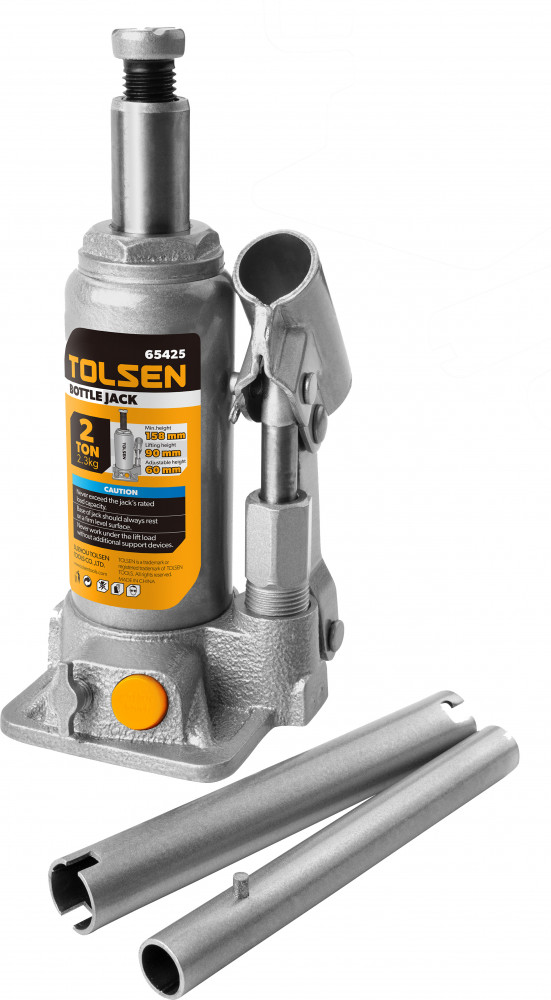 Домкрат гидравлический бутылочный | TOLSEN tools