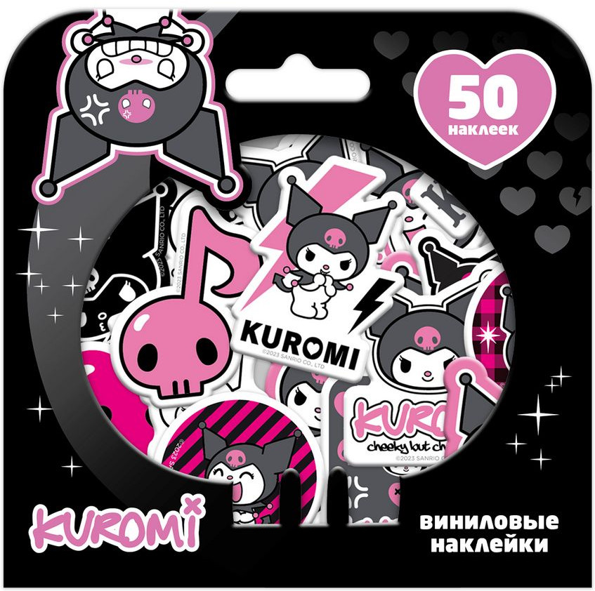 Набор наклеек виниловых «Куроми» | Куроми и Хеллоу Китти | PrioritY