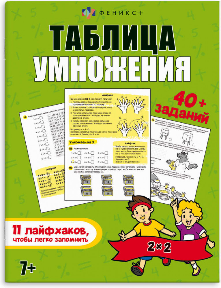 Таблица умножения | Лайфхаки и задания | Феникс +
