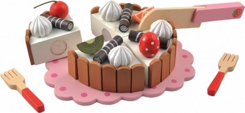Набор "Тортик" разрезной | Мир деревянных игрушек
