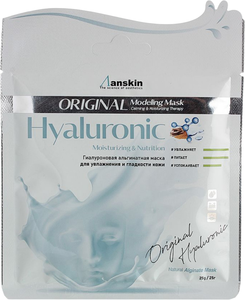 Маска для лица альгинатная «Hyaluronic» | Anskin