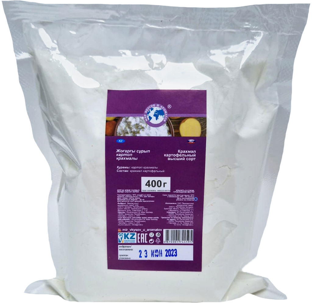 Крахмал картофельный | Мир вкусов и ароматов