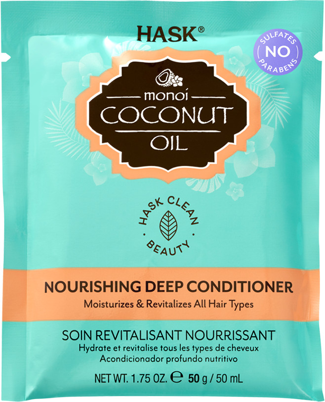 Кондиционер для волос питательный с кокосовым маслом | Monoi Coconut oil | Hask