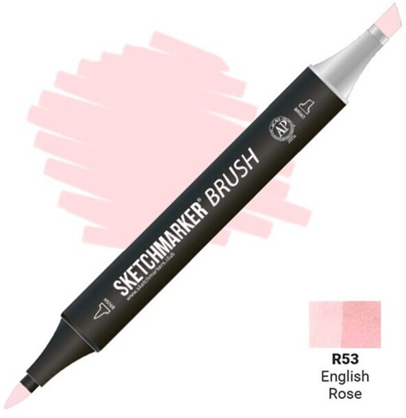 Маркер-кисть двусторонний, R53 Английская роза | Sketchmarker Brush | Sketchmarker