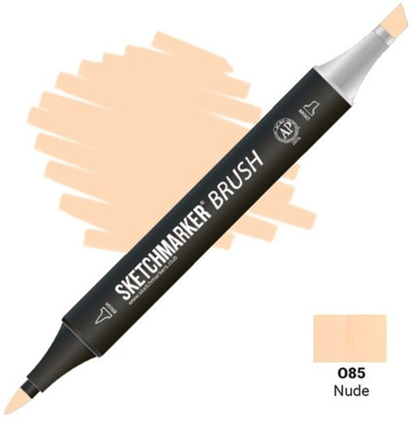 Маркер-кисть двусторонний, O85 Обнаженный | Sketchmarker Brush | Sketchmarker