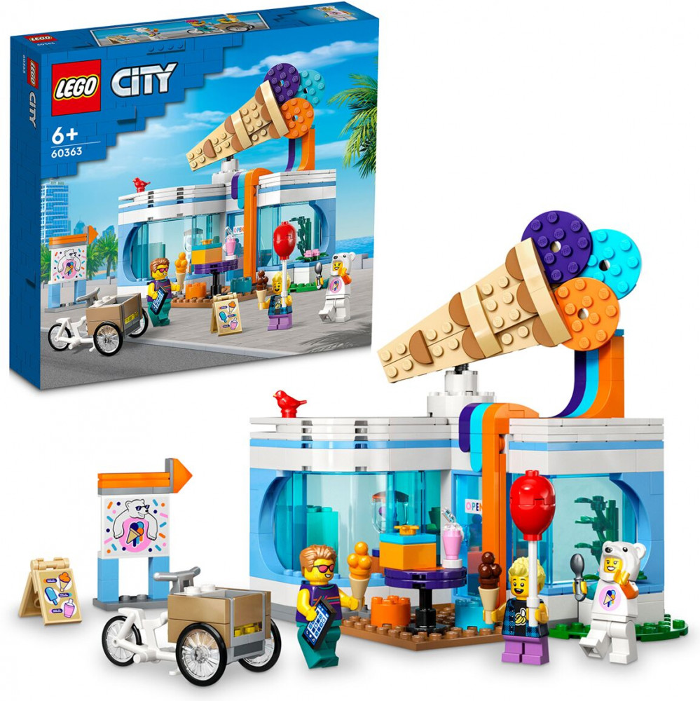 Конструктор City 60363 Магазин мороженого. Ice-Cream Shop | LEGO City | LEGO (ЛЕГО)