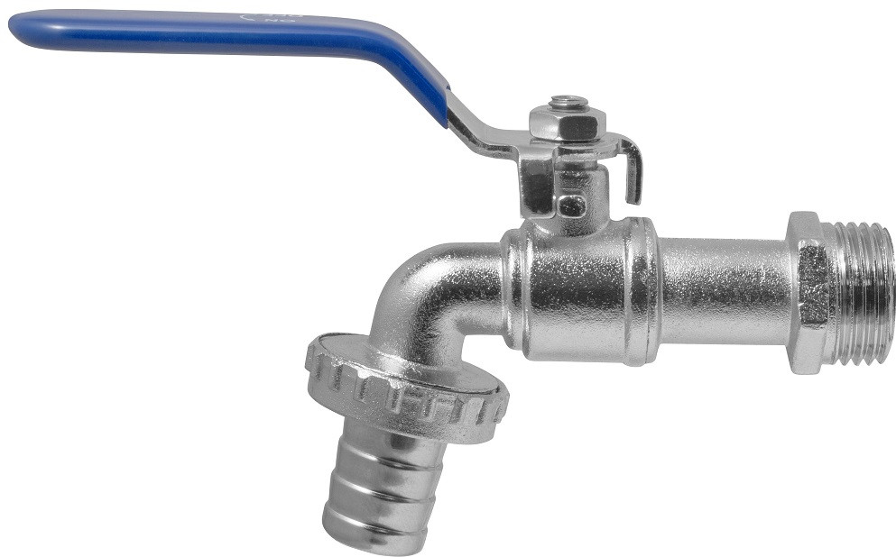 Кран шаровый водоразборный со штуцером | MasterProf