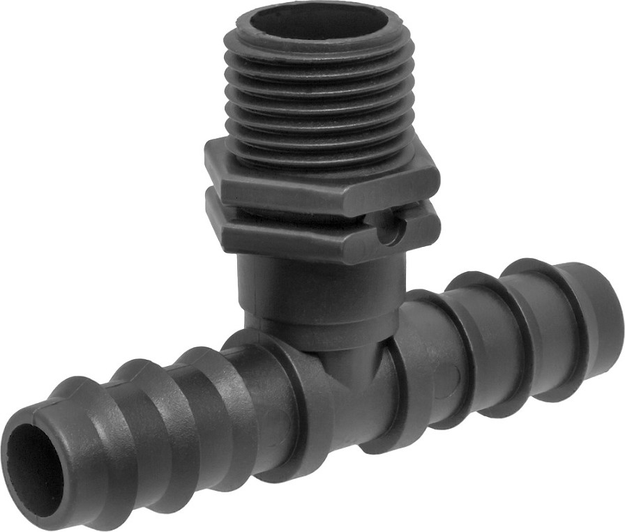 Тройник для трубки с внешней резьбой 3/4" | MasterProf