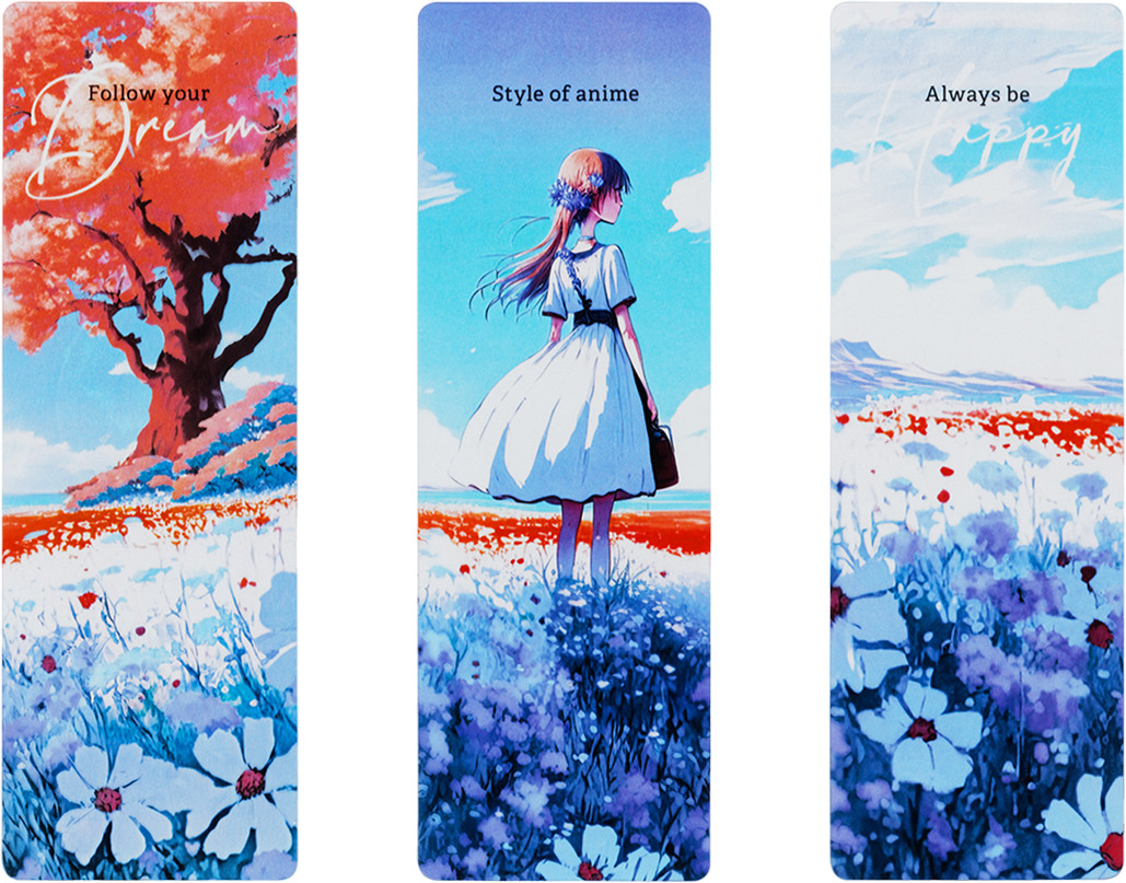 Набор закладок для книг «Blooming dream» | Meshu