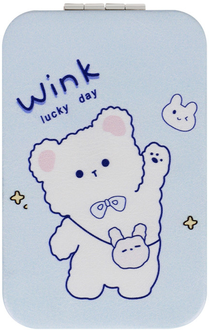 Зеркало карманное «Lucky bear» | Meshu