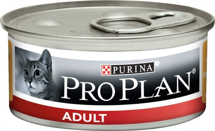 Корм для взрослых кошек паштет из курицы | Purina Pro Plan