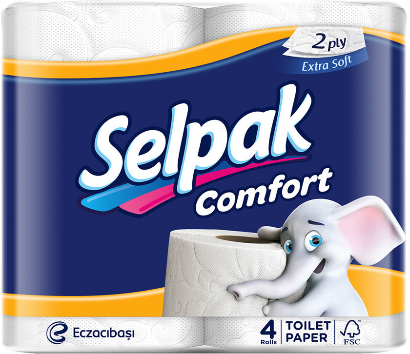 Набор туалетной бумаги «Comfort» | Selpak