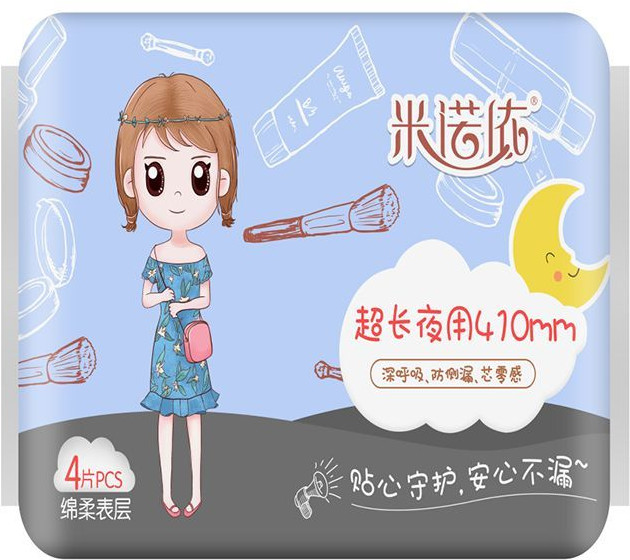 Прокладки женские гигиенические ночные | Minuoyi