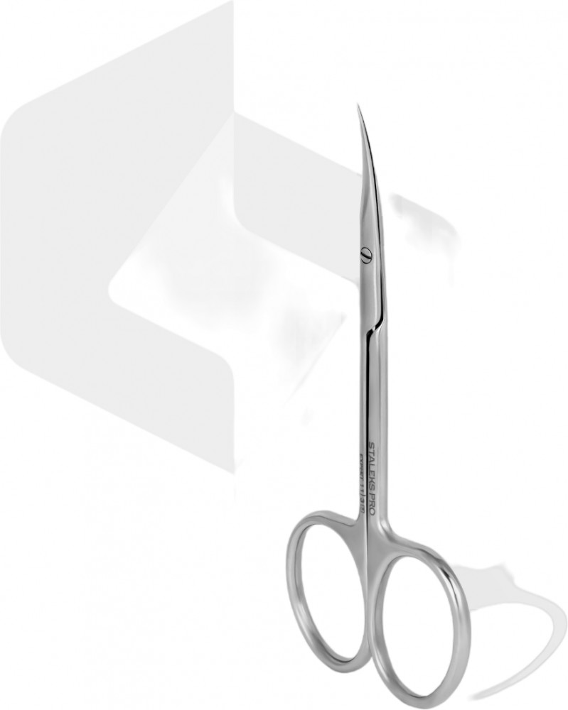 Ножницы профессиональные для кутикулы для левши | Expert | Staleks