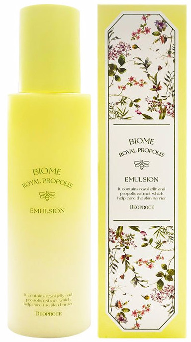 Эмульсия для лица антивозрастная с экстрактами маточного молочка и прополиса | Biome royal propolis | Deoproce