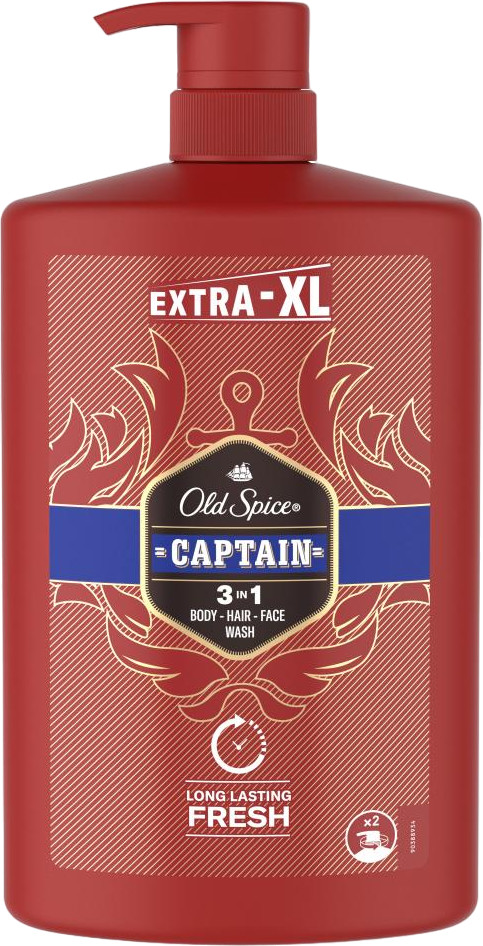 Шампунь-гель для душа «Captain» | Captain | Old Spice