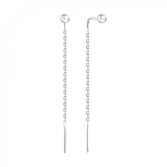 Серьги из серебра