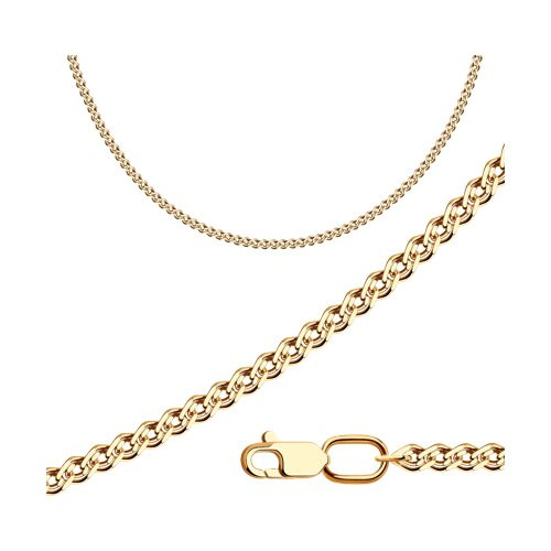 Цепь из золоченого серебра | SOKOLOV