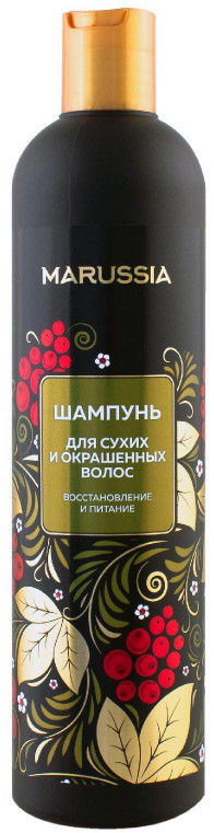Шампунь волос «Восстановление и питание» | Хохлома | Marussia