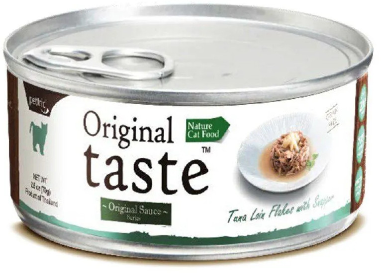 Корм для кошек с тунцом и люцианом в соусе | Original taste | Pettric