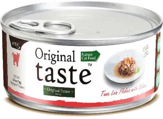 Корм для кошек с тунцом и лососем в соусе | Original taste | Pettric