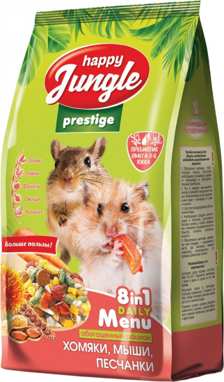 Корм для хомяков, мышей и песчанок