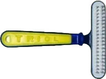 Расческа-грабли для собак двухрядные | Triol